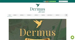 Desktop Screenshot of dermus.com.br